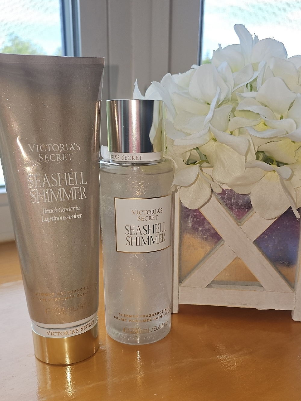 Victoria's Secret Seashell Shimmer Fragrance & Lotion - Shimmery Pearl